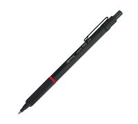 ROTRING Portemine rapid PRO métal massif Noir mat mines 2,0 mm