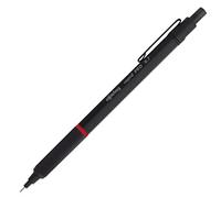 rOtring Portemine mécanique rétractable PRO – 0,7 mm – noir