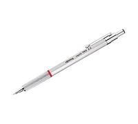 Rotring - Rapid Pro - Porte-Mines Rapid Pro Silver - Utilise Des Mines 0.5 Mm - Mecanisme À Poussoir