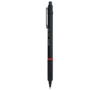 rOtring Rapid PRO Stylo bille, Noir, recharge bleue pointe moyenne Noir G