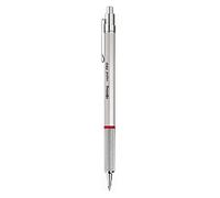 rOtring Stylo-bille Rapid PRO – pointe moyenne – argent