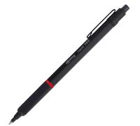 Rotring Rapid Pro Stylo-Bille Rétractable Pointe Moyenne Noir Mat