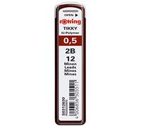 Rotring Refill 0.50mm 2B Leads for Mechanical Pencil (Tuck of 12)