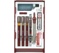 Rotring S0699420 ROTRING isograph Master Set 3er Satz Zirkel 0,1 / 0,3 / 0,5