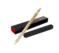 rOtring Stylo à bille professionnel RO 600 | Métal doré | Coffret cadeau + étui en velours | 2183911
