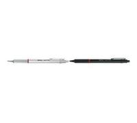 rOtring Stylo-bille Rapid PRO – pointe moyenne – argent