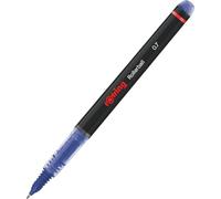 rOtring Stylo roller Pointe fine 0,7 mm – Encre bleue – 12 unités