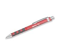 rOtring Tikky III - Stylo à bille - Corps rose corail | Encre bleue | Prise en main ergonomique | Écriture lisse | Stylo pastel fantaisie pour l'école, le bureau et le journal | Papeterie esthétique