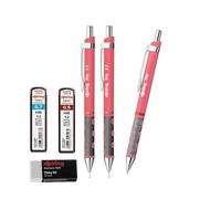 rOtring Tikky Lot de 28 crayons et stylos à bille avec recharges 0,7 mm, 0,5 mm