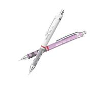 rOtring Tikky Lot de porte-mines pastel | Lilas et blanc | 0,7 mm et 0,5 mm | Poignée ergonomique | École, bureau et dessin | Corps en plastique léger