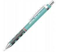rOtring Tikky Porte-mine 0,7 mm - Bleu mer - Porte-mine rechargeable avec poignée ergonomique et mécanisme en laiton | Un seul crayon