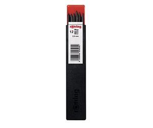 rOtring Tikky Recharges de porte-mine - 2,0 mm - Lot de 12