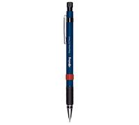 Rotring Visuclick - Matita Portamine, Mina 2B, 12 Pezzi, 0.7 mm, Blu Scuro