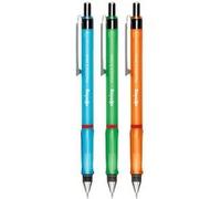 rOtring Visuclick Set de 3 Portes-mines, bleu, vert et orange + Mines 0.7mm Assortiment