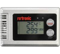 ROTRONIC HL 1D Kit Enregistreur de données pour température et humidité avec écran hydrolog, Gris