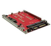 Rotronic ROLINE Adaptateur M.2 vers SATA III SSD H/W, 2 SSD M.2 NGFF, démarrage et Raid