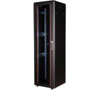 ROTRONIC-SECOMP Armoire réseau 19 pouces Pro 42 UH 600x600 LxP Porte vitrée noire