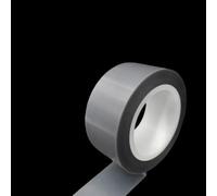 ROTSRHUOY Ruban adhésif gris résistant aux hautes températures - Ruban adhésif simple face en PTFE de 0,05 mm ~ 0,18 mm d'épaisseur for usage industriel(25x33000mmx0.1mm Upgrade)