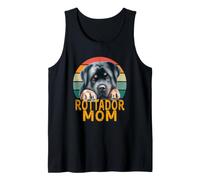 Rottador Dog Mom Retro Vintage Mes Chiens sont Mon Cardio Débardeur