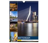 ROTTERDAM Impressionen bei Tag und Nacht (Wandkalender 2026 DIN A4 hoch), CALVENDO Monatskalender: Urbane Highlights entdecken