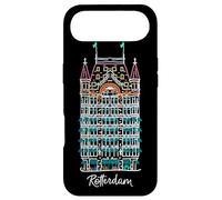 Rotterdam, Maison Blanche, Pays-Bas, Dessin à la Main Coque pour iPhone Air