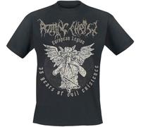 Rotting Christ 35 Years of Evil Existence Homme T-Shirt Manches Courtes Noir XL