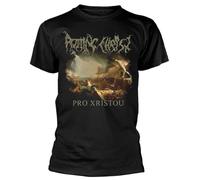 Rotting Christ 'Pro Xristou' T-shirt unisexe à manches courtes, noir, L