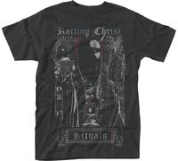 Rotting Christ - T-shirt "Ritual" pour homme/femme unie PH551 (M) (Noir)