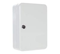 Rottner 3122 SK20 Armoire à clés avec crochets réglables pour 20 clés Blanc
