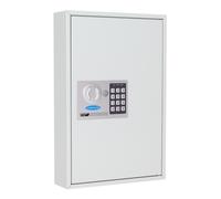 Rottner Armoire à clés S 64 Serrure électronique 64 Porte-clés gratuits Barre à Crochets réglable y Compris matériel de Fixation