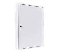 Rottner Armoire à clés Simple S 50 avec Serrure à Cylindre, Gris Clair, 50 étiquettes gratuites, matériel de Montage Inclus.