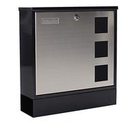 Rottner Boîte aux lettres Design Mailbox Noire