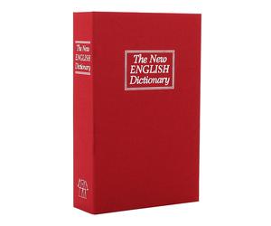 Rottner BOOK CASE Boîte secrète rouge