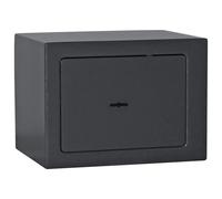 Rottner Jupiter 1 coffre-fort pour meubles anthracite | Coffre-fort à clé | 23 x 17 x 17 cm