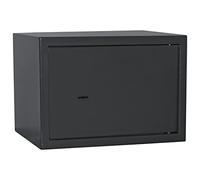 Rottner Jupiter 3 Coffre-Fort à Double panneton Anthracite L x H x P 35 x 25 x 28 cm Fond Amovible Insert en Feutre avec matériel de Fixation