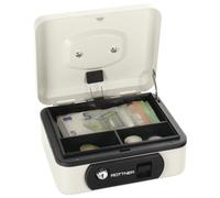 Rottner Pro Box One Caisse à monnaie Blanche avec Serrure à Clé