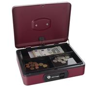 Rottner Pro Box Two Caisse à monnaie rouge baie avec fermeture à clé