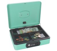 Rottner Pro Box Two Caisse à monnaie turquoise avec fermeture à clé