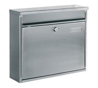 Rottner ROTTNER Boîte aux lettres Hochhaus II avec serrure à cylindre acier inoxydable mat brossé Quantité:1
