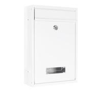 Rottner ROTTNER Boîte aux lettres Tarvis avec serrure à cylindre blanc laqué poudre Quantité:1