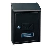 Rottner Udine Steel Post Box - White, 300x215x70 mm