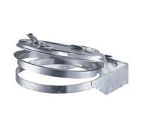 Rottner Support mural 70 - 120 l avec couvercle en acier galvanisé Quantité:1