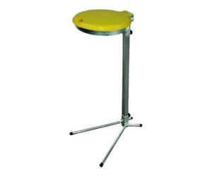 Rottner Support sac poubelle 70-120 L galvanisé avec couvercle K gris Quantité:1