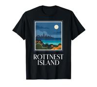 Rottnest Island Western Australia Design de Voyage Vintage T-Shirt