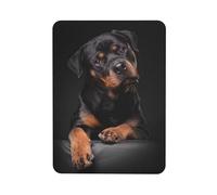 Rottweiler Aimant confiant et fidèle, Autocollant magnétique rectangulaire pour réfrigérateur, aimants magnétiques Doux pour réfrigérateur, 1 pièce