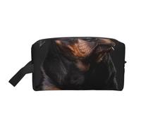 Rottweiler, Aimant, confiant et fidèle, Organiseur de cosmétiques de Grande capacité, Trousse de Maquillage de Voyage pour Femme