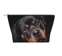 Rottweiler - Aimer, confiant et fidèle, Trousse de Toilette Trousse de Maquillage Sac à cosmétiques Trousse de Toilette de Voyage Portable