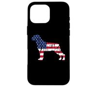 Rottweiler American Flag 4th of July Funny Dog Lover Coque pour iPhone 16 Pro Max