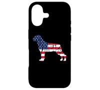 Rottweiler American Flag 4th of July Funny Dog Lover Coque pour iPhone 17