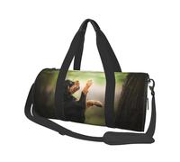 Rottweiler Animaux Chiot Chiens Bokeh, Sac de Voyage de Grande capacité, Sac à Main Rond, Sac de Voyage de Sport, fourre-Tout, Sac de Fitness